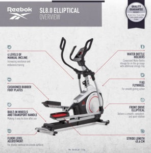 Reebok SL8.0 Elliptical Cross Trainer